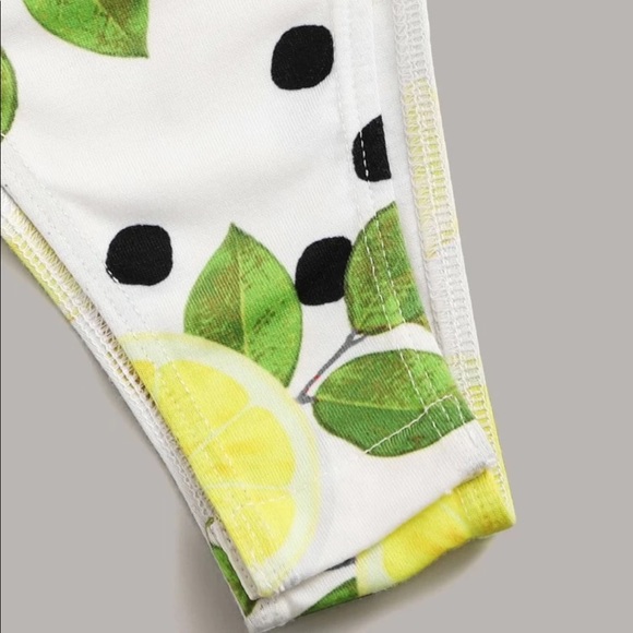 *SOON TO DONATE*
Never Worn Lemon Print Bodysuit - Picture 5 of 8